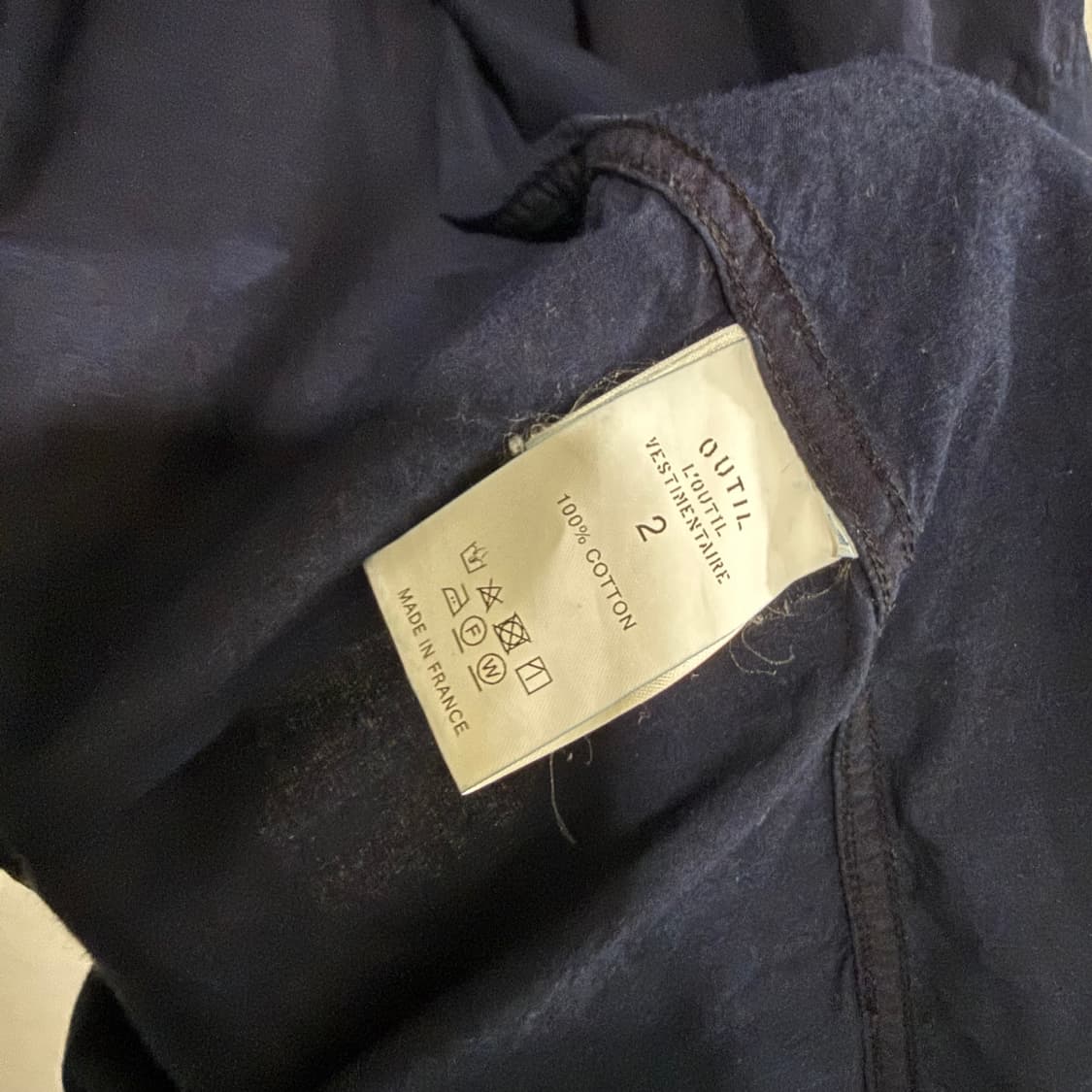 [2] OUTIL CHEMISIER SYAM INDIGO 우티 상품이미지10