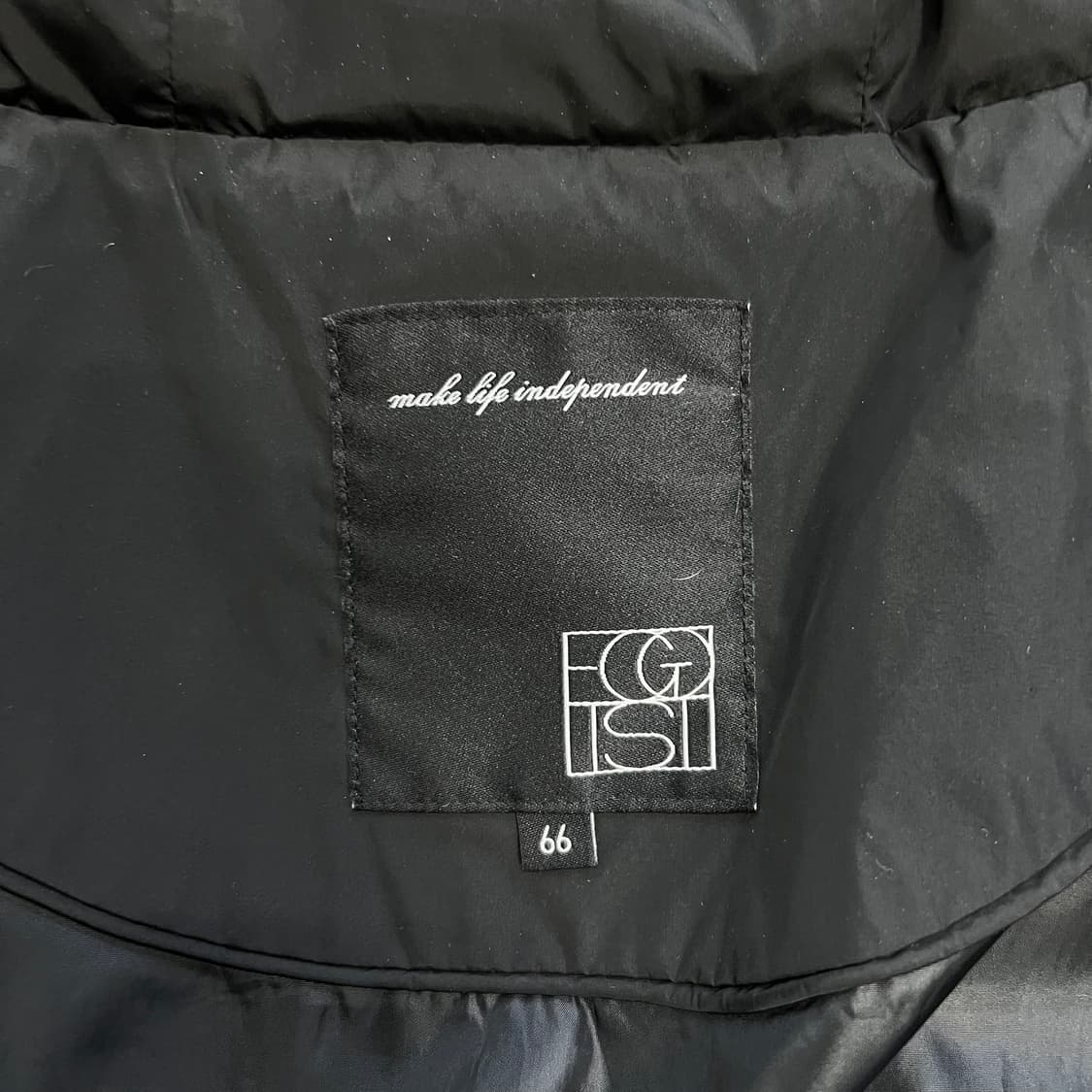 66) 에고이스트 구스다운 숏패딩점퍼 거위털 패딩 푸퍼자켓 상품이미지6