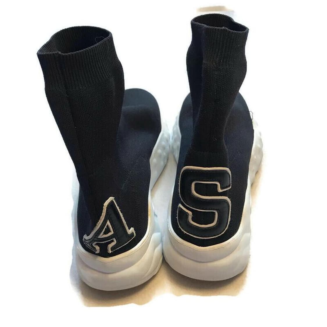 [42] 아크네 스튜디오 삭스 러너 락어웨이 솔 로고 부츠 블랙 상품이미지4