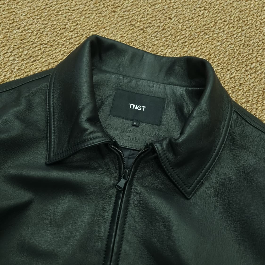 이태리 양가죽 블루종 자켓 KC 상품이미지2