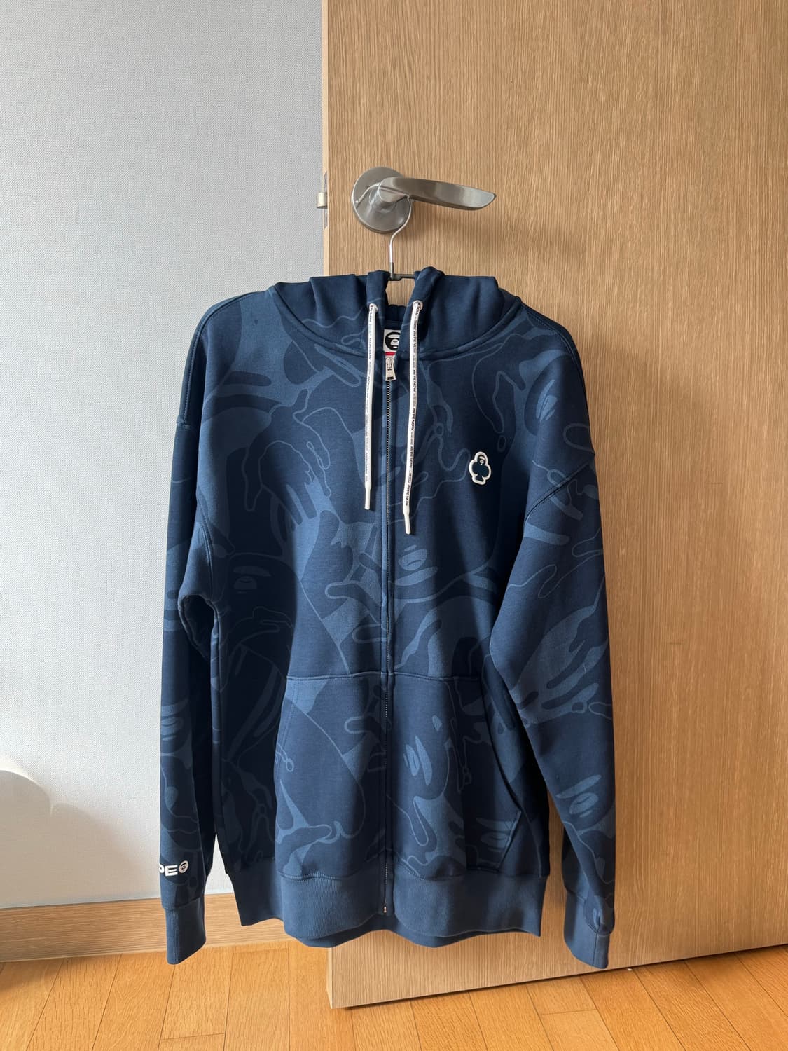 에이프 나우 클로버 후드집업 다크네이비 M 상품이미지1