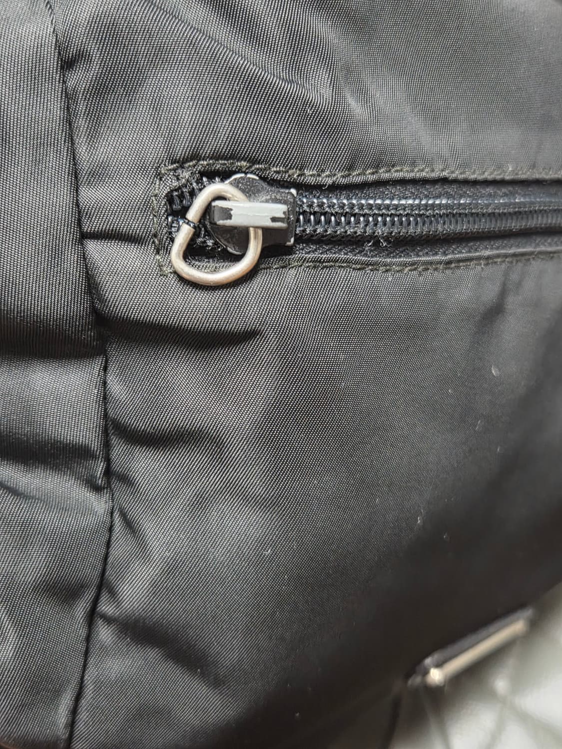 프라다 블랙 백팩 상품이미지5