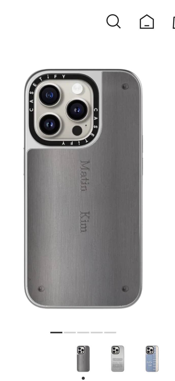 케이스티파이 마뗑킴 16프로 케이스 구해요 상품이미지1