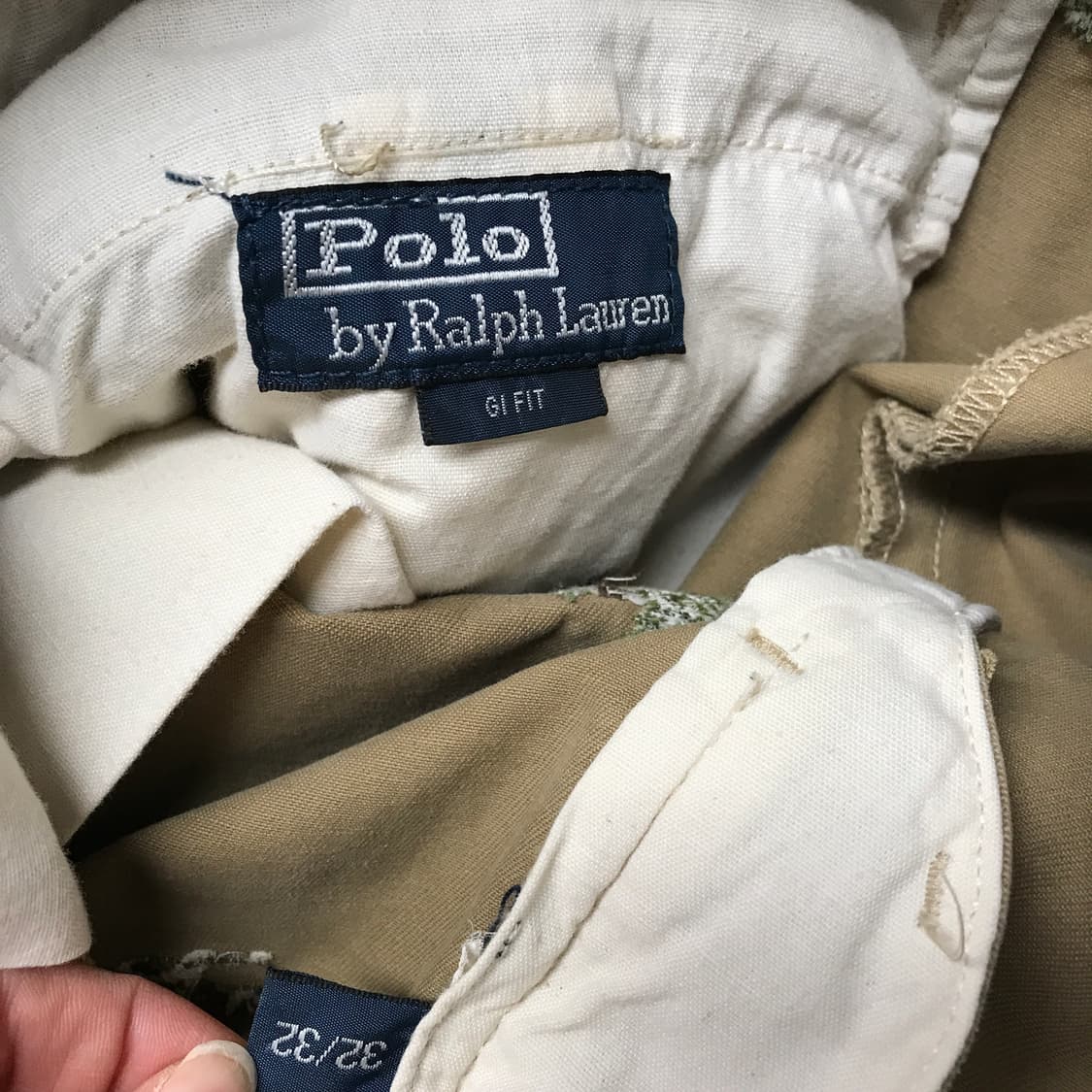 폴로 랄프로렌 멀티 자수 치노 팬츠 베이지 32/32  상품이미지6
