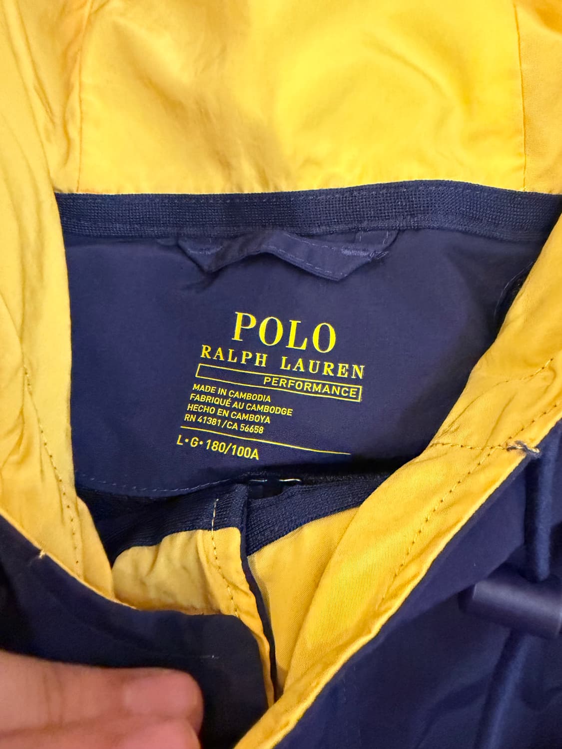 폴로 랄프로렌 로라이프 신형 배색 아노락 바람막이 상품이미지6