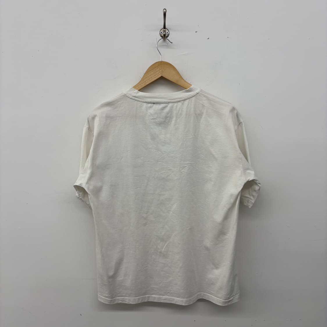 아페쎄 a.p.c 흰색 레터링 반팔 남xs 상품이미지4