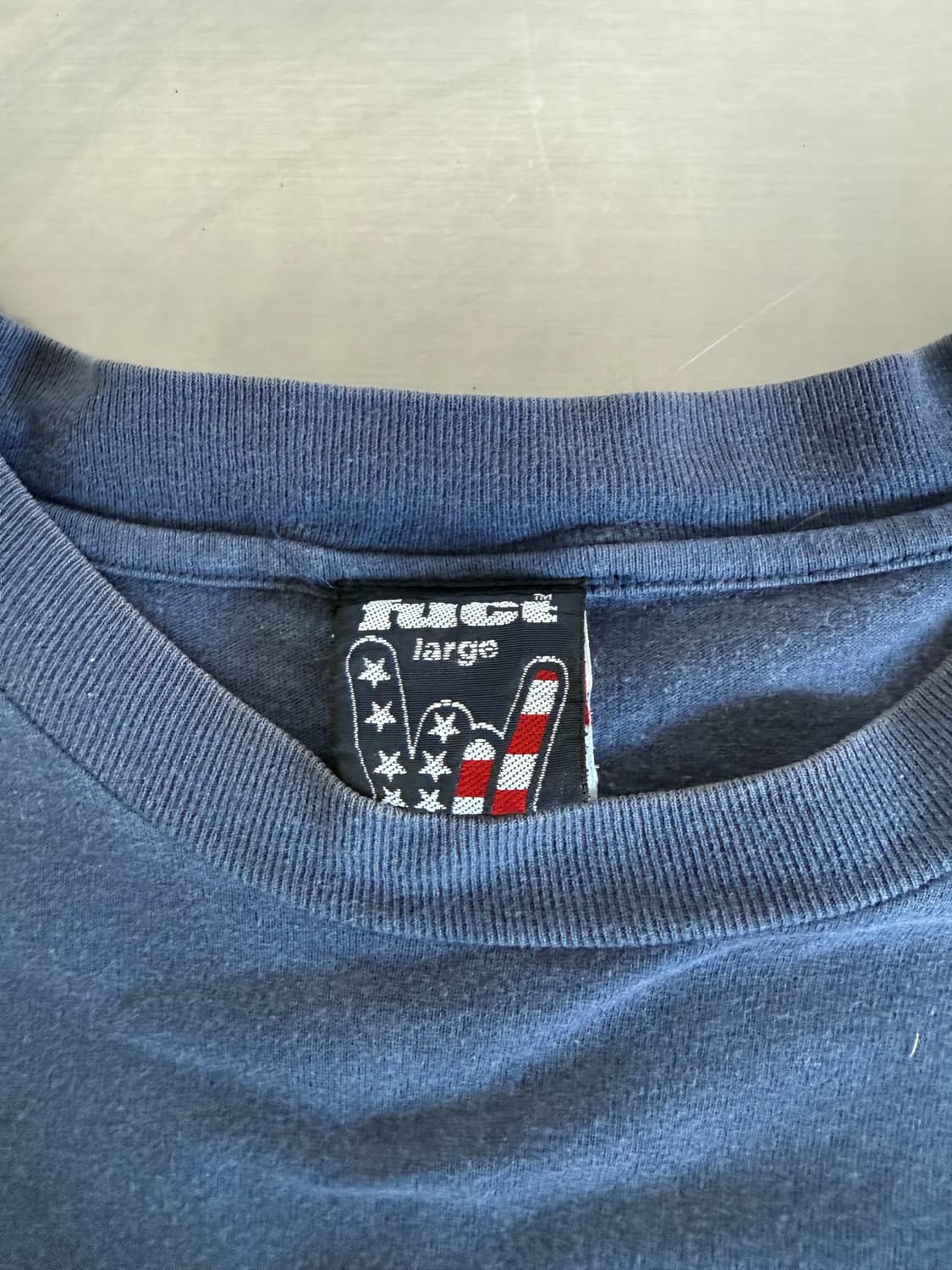 90s Fuct x Champion 써클 로고 티셔츠 상품이미지5