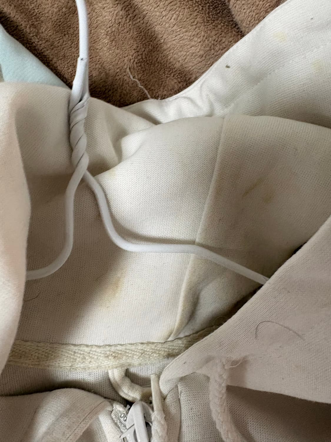 아디다스 흰빨 후드집업 져지 상품이미지2