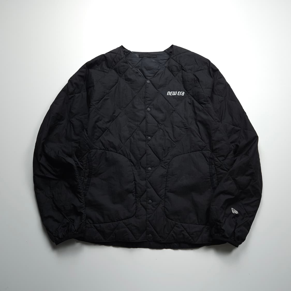 뉴에라 프리마로프트 퀼팅 자켓 블랙 (XL) 상품이미지1