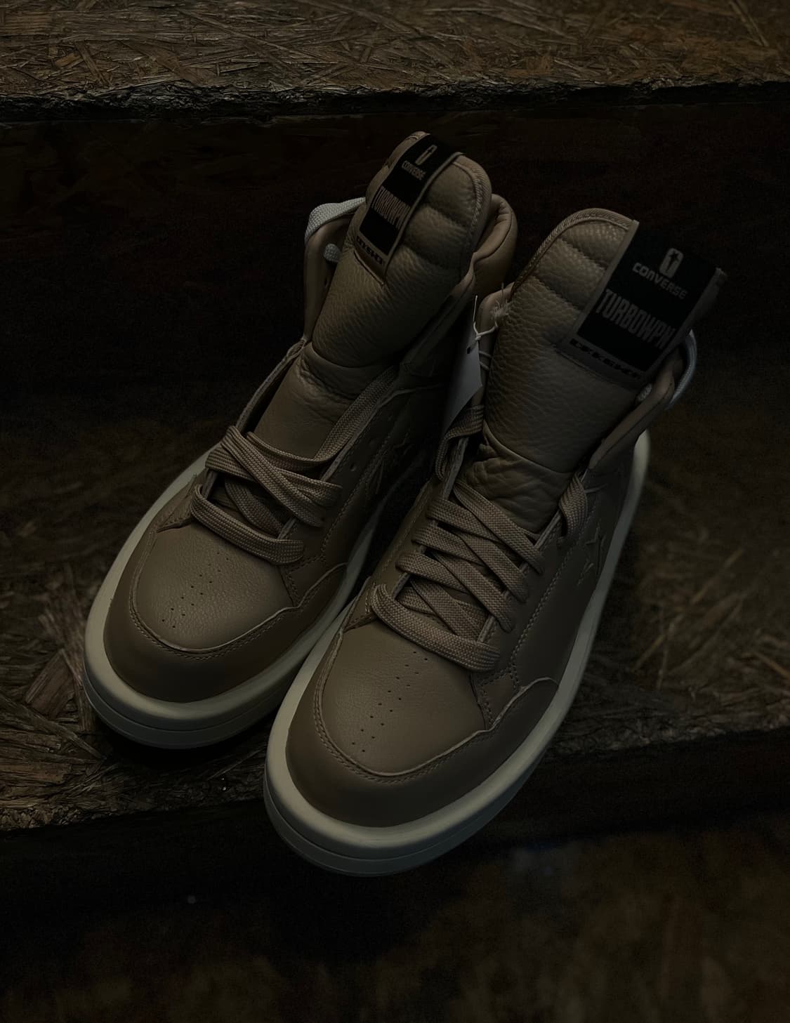 Rick Owens 컨버스 x 릭오웬스 터보웨폰 하이 베이지 285 상품이미지2