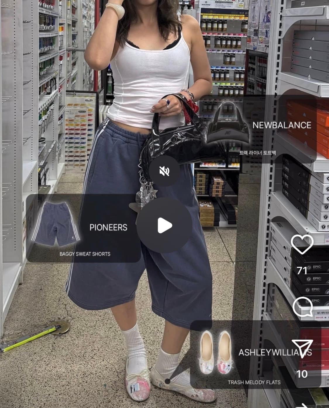 BAGGY SWEAT SHORTS 상품이미지3