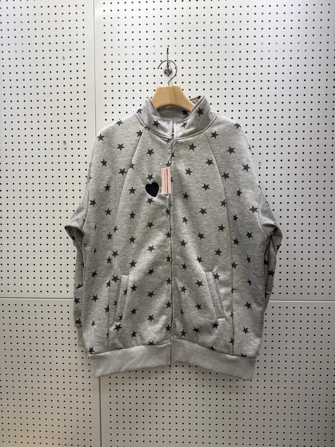 Y2K 빈티지 디테일 스웻 기모 트랙탑 자켓 U117 상품이미지2