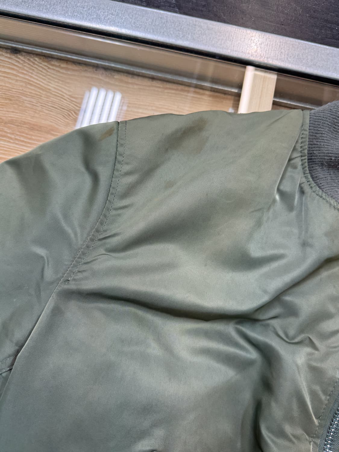 알파인더스트리 90s U.S.A.F 타입 Ma-1 자켓 상품이미지6