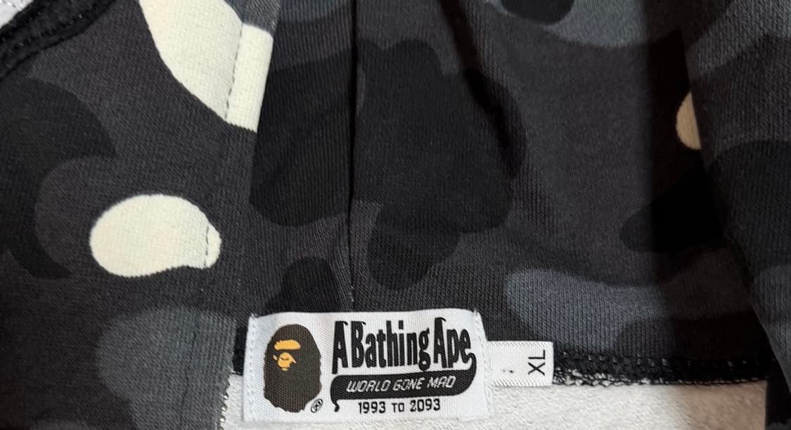 베이프 시티카모 후드집업 / XL 상품이미지6