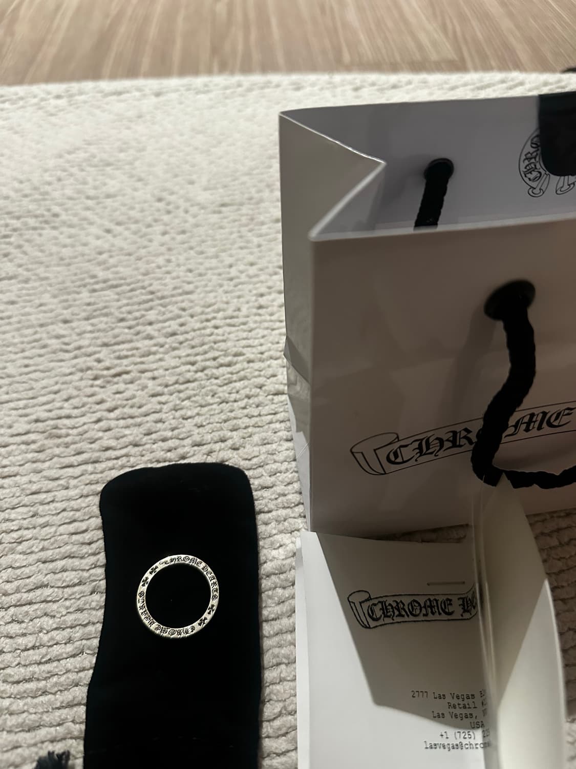 크롬하츠 라스베가스 퍽유 스페이서링 3mm us10 상품이미지3