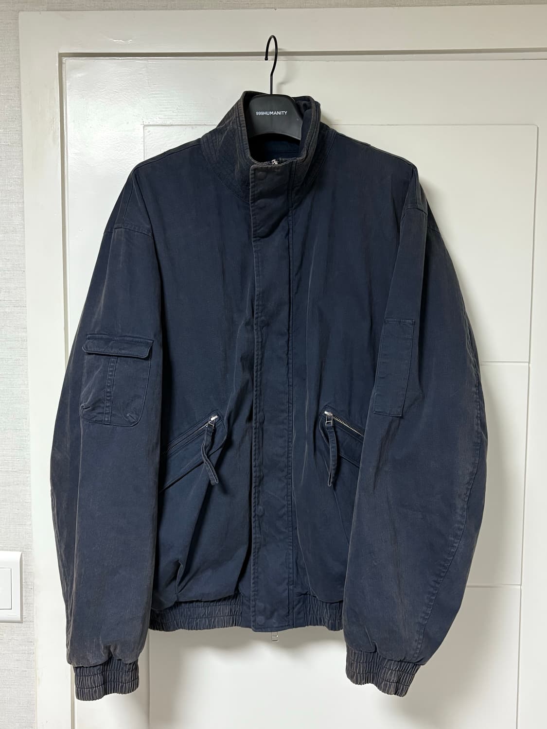 [3,L] 999휴머니티 ADVENTURE BLEACHED BOMBER 상품이미지1