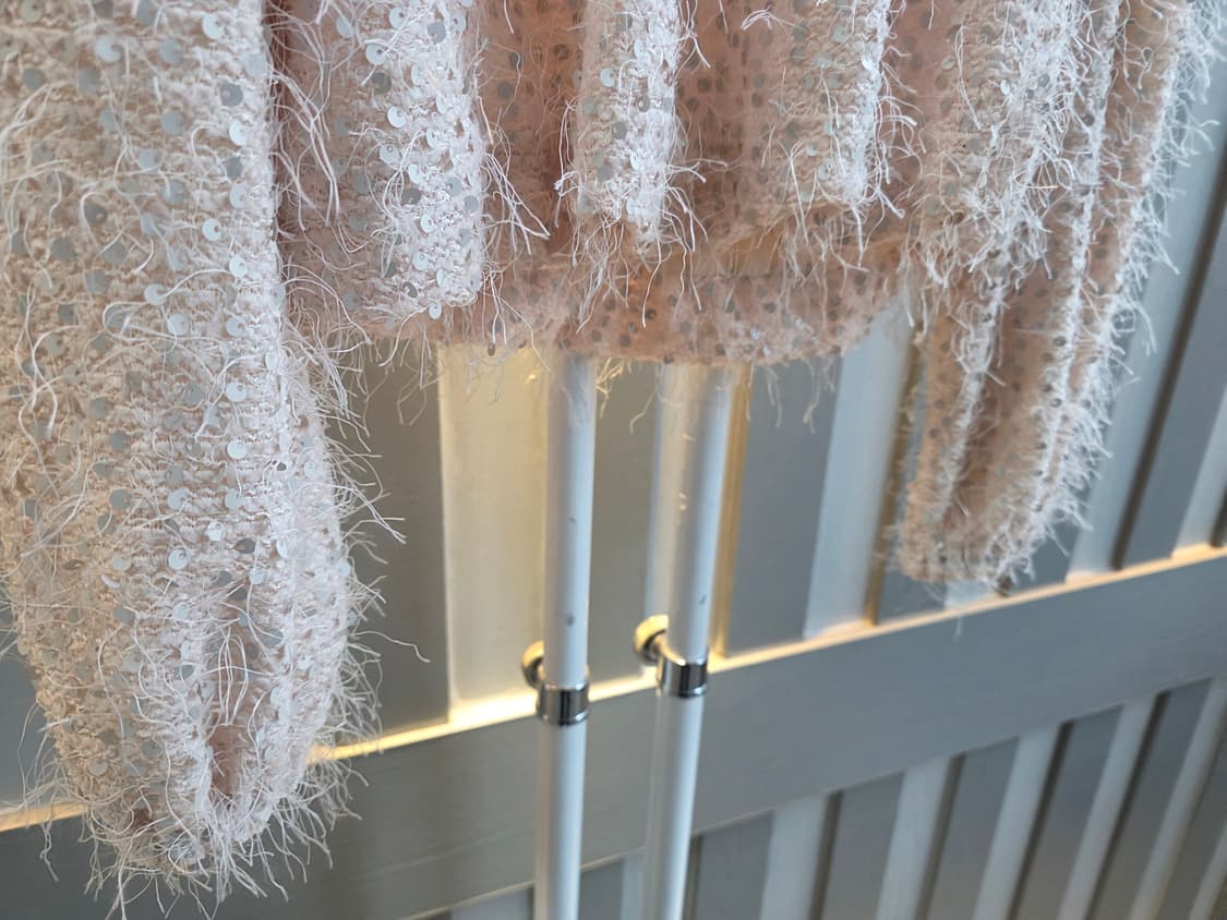 벌룻핏 스팽글 블라우스 상품이미지4