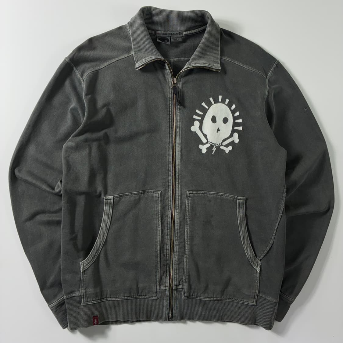 Levi's  리바이스 엔지니어드진 코튼 스컬 차콜 집업  상품이미지2