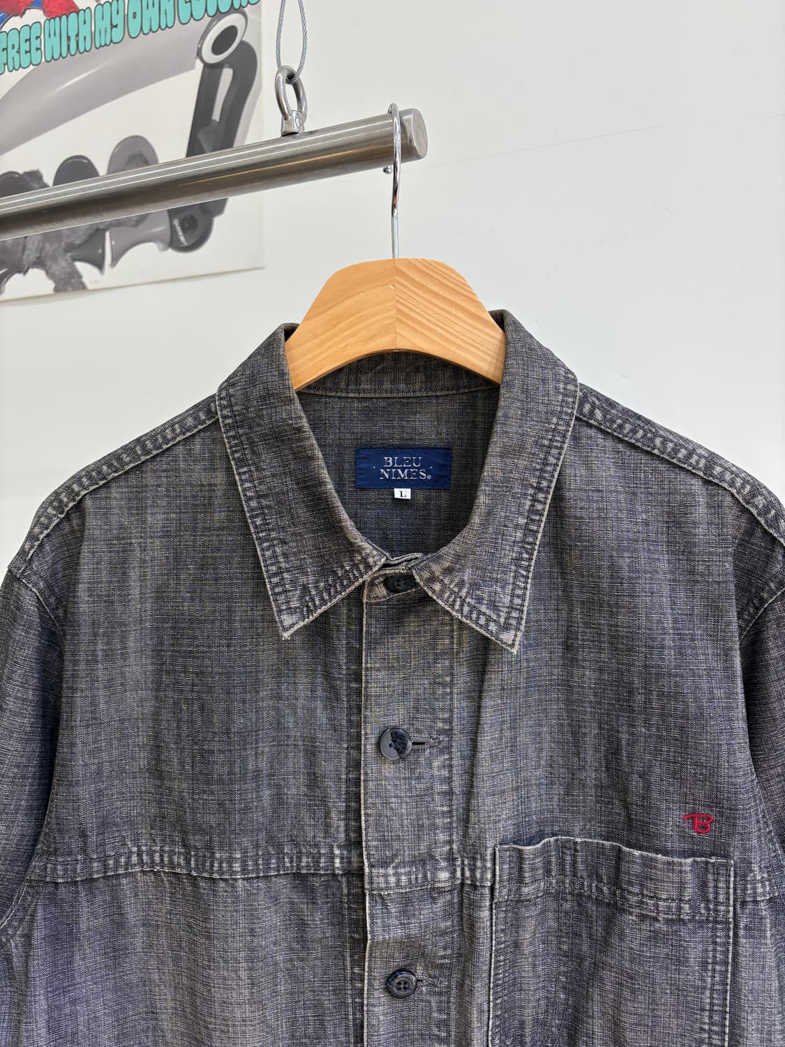 BLEU NIMES (Made in Japan) 셔츠자켓 상품이미지2