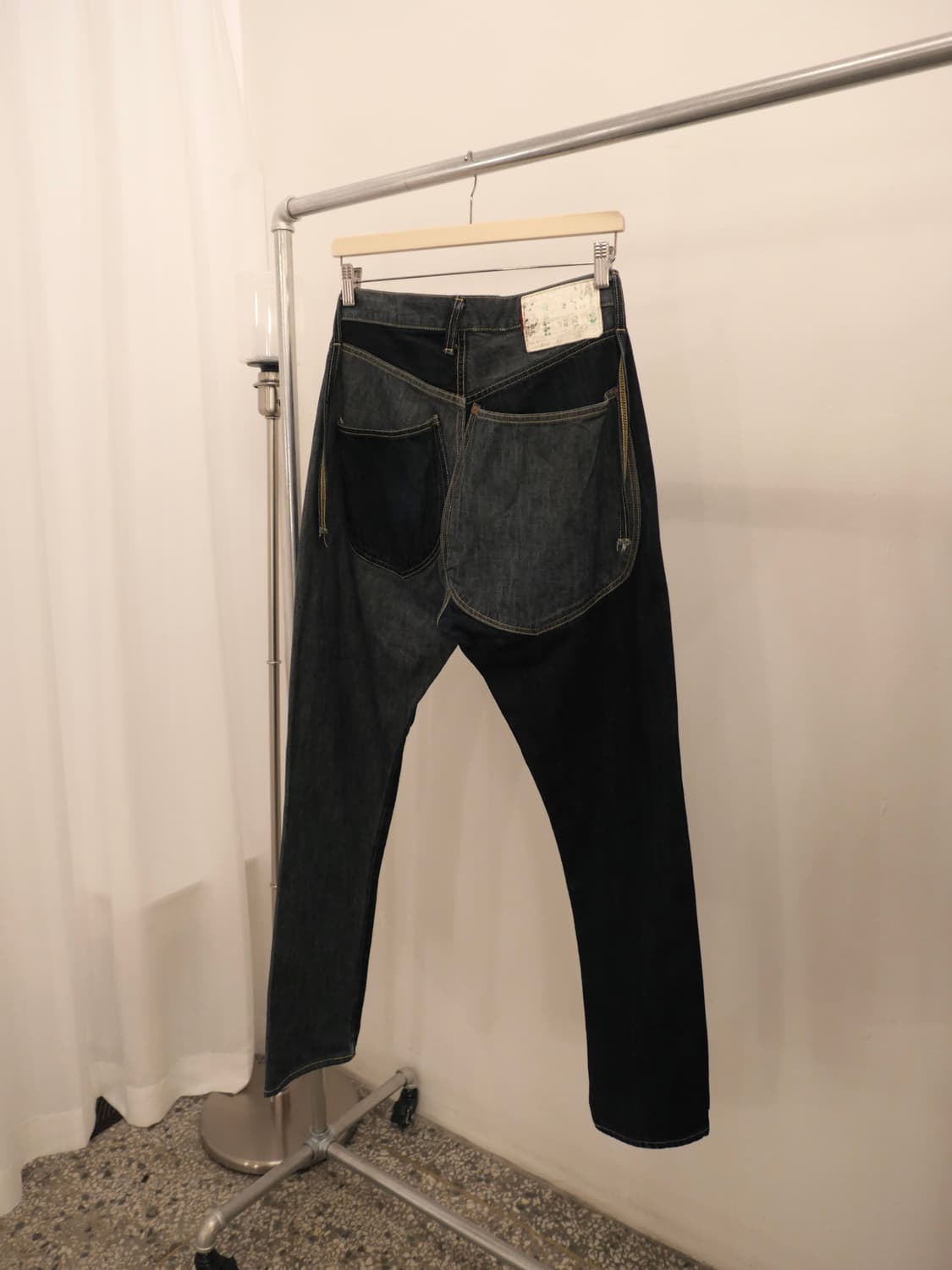 캐피탈 투톤 데님 팬츠 상품이미지1