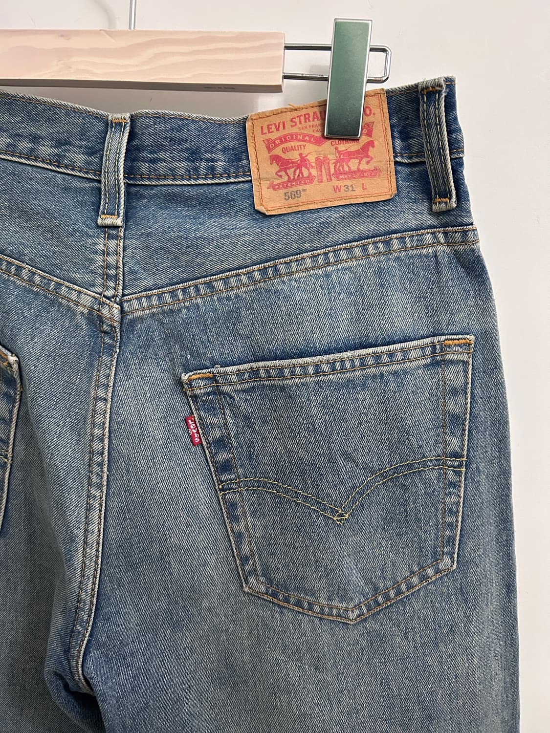 Levi’s 569 denim half pants 상품이미지6
