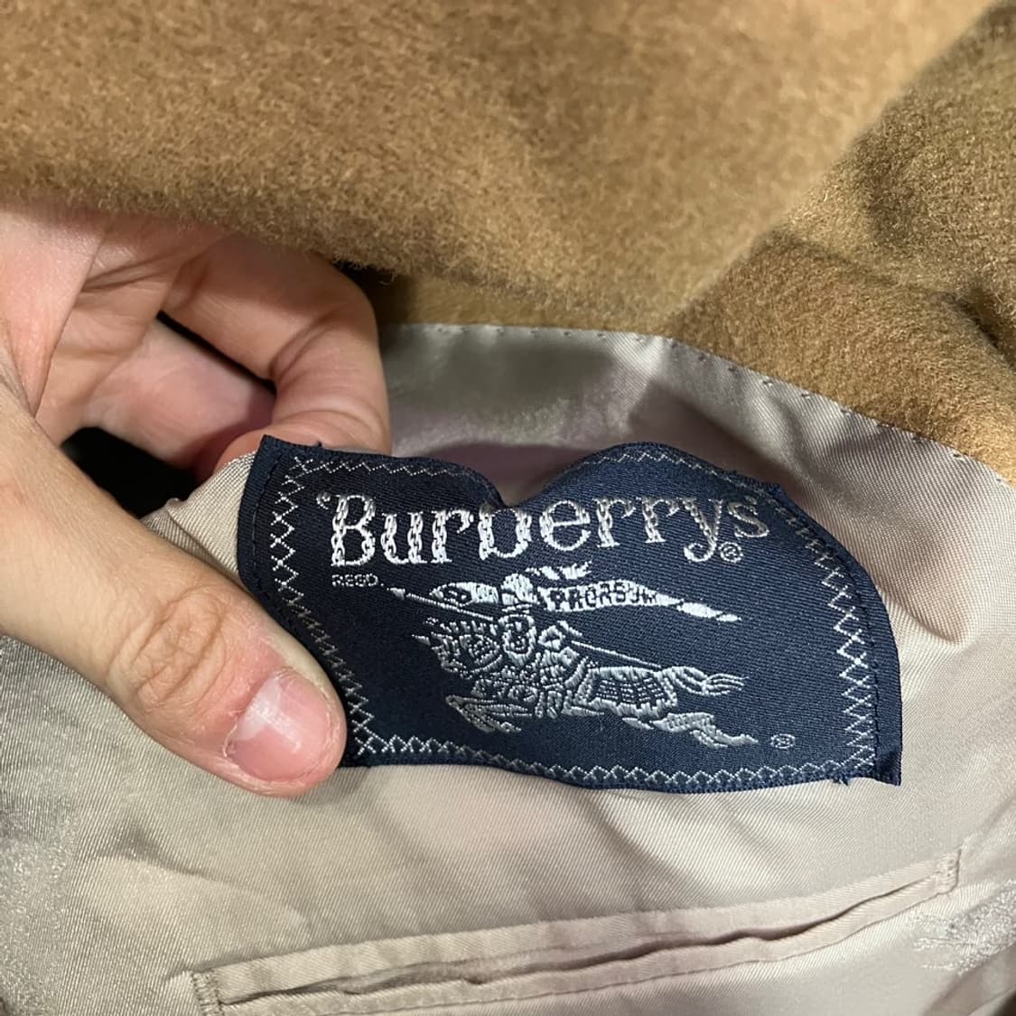 버버리 금장 울 블레이저 상품이미지5