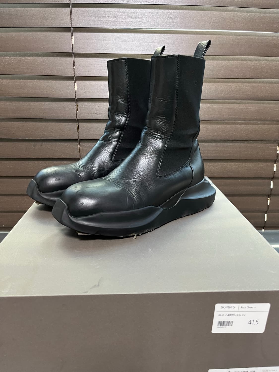 릭오웬스 게스 비틀 부츠 41.5 상품이미지1