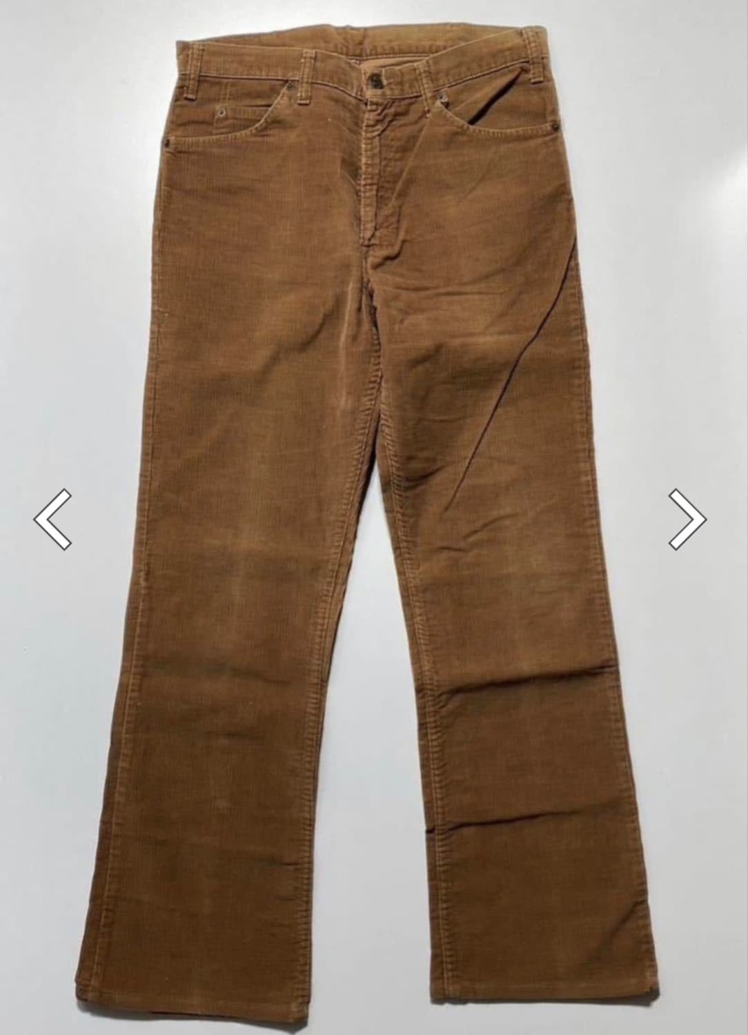 80s 빈티지 리바이스 517 코듀로이 팬츠 (34/34) 상품이미지2