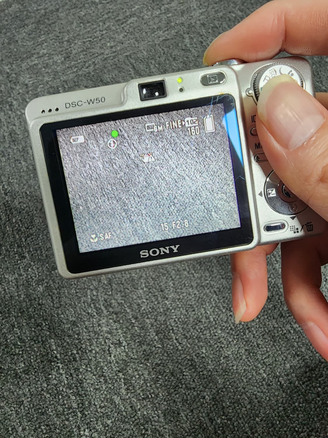 소니 사이버샷 DSC-W50 디카 빈티지 디지털카메라 상품이미지8