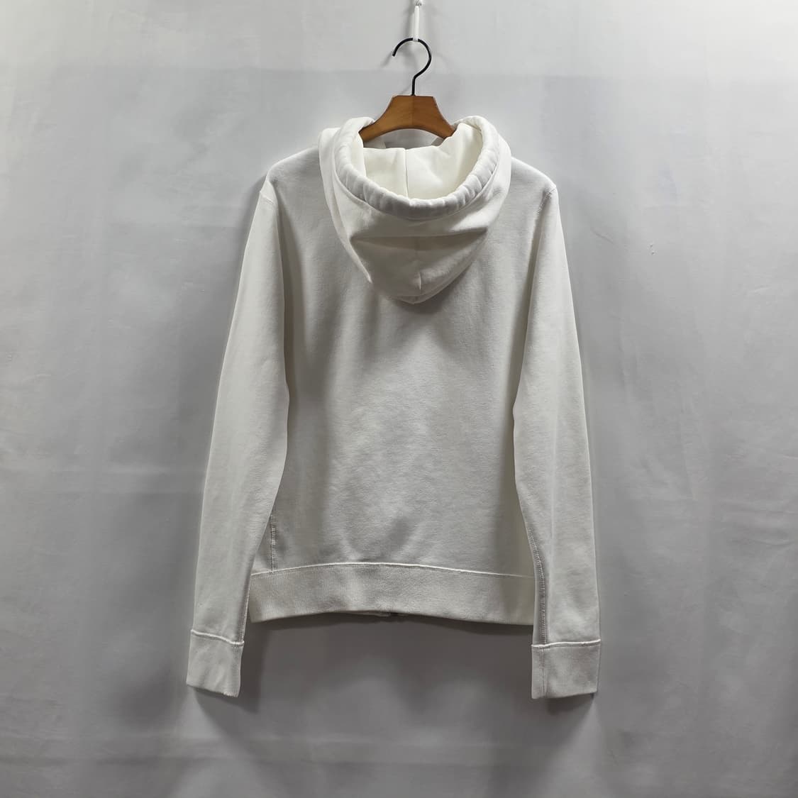 1799 아베크롬비앤피치 A&F 남성 머슬핏 후드집업 M 화이트 공용 상품이미지2