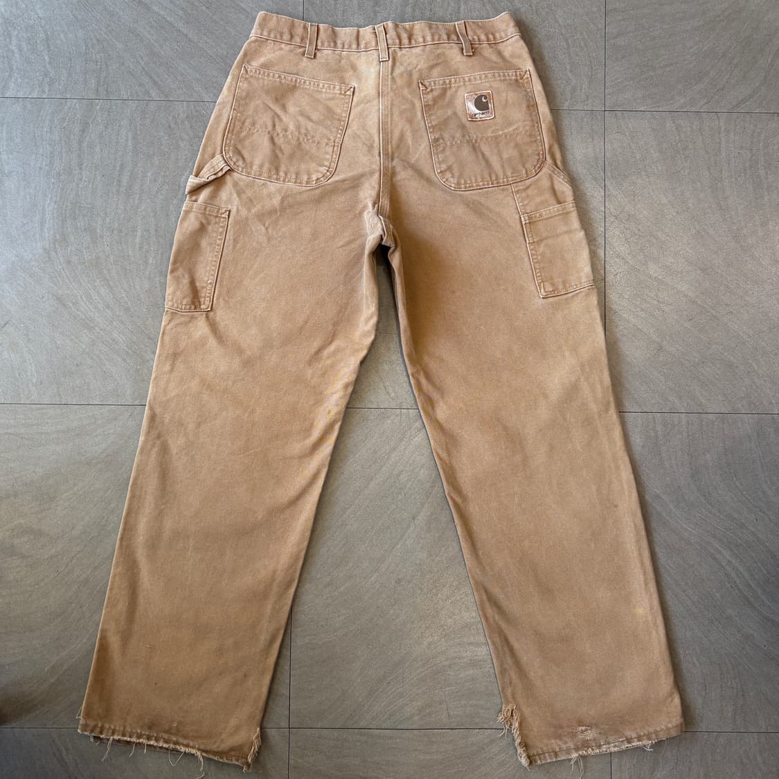 칼하트 미국 생산 오리지널 브라운 카펜터 팬츠  상품이미지1