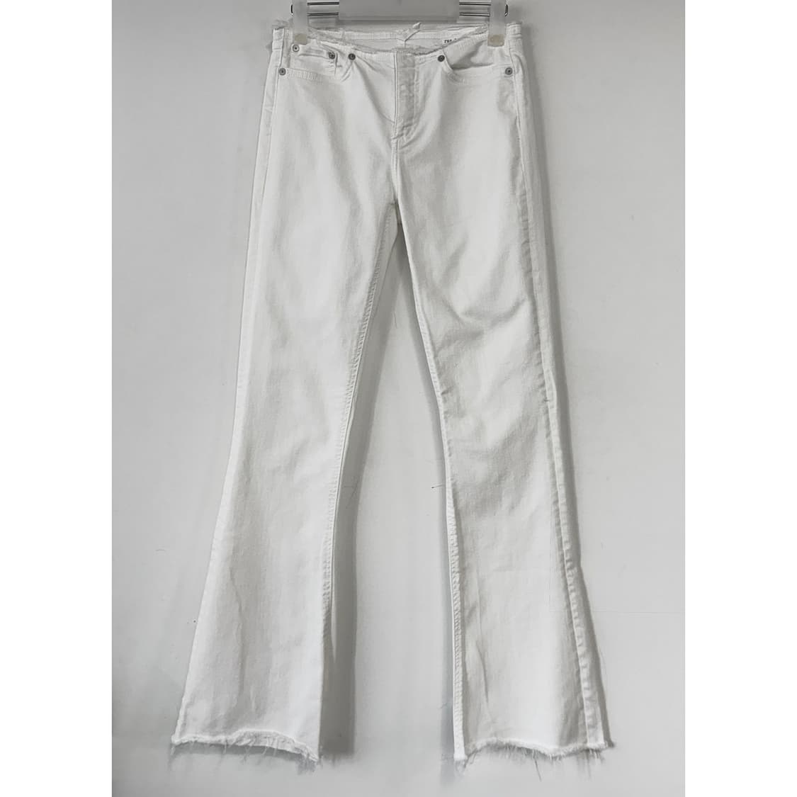 랙앤본 세미 부츠 화이트 데님 진 (25) 상품이미지3