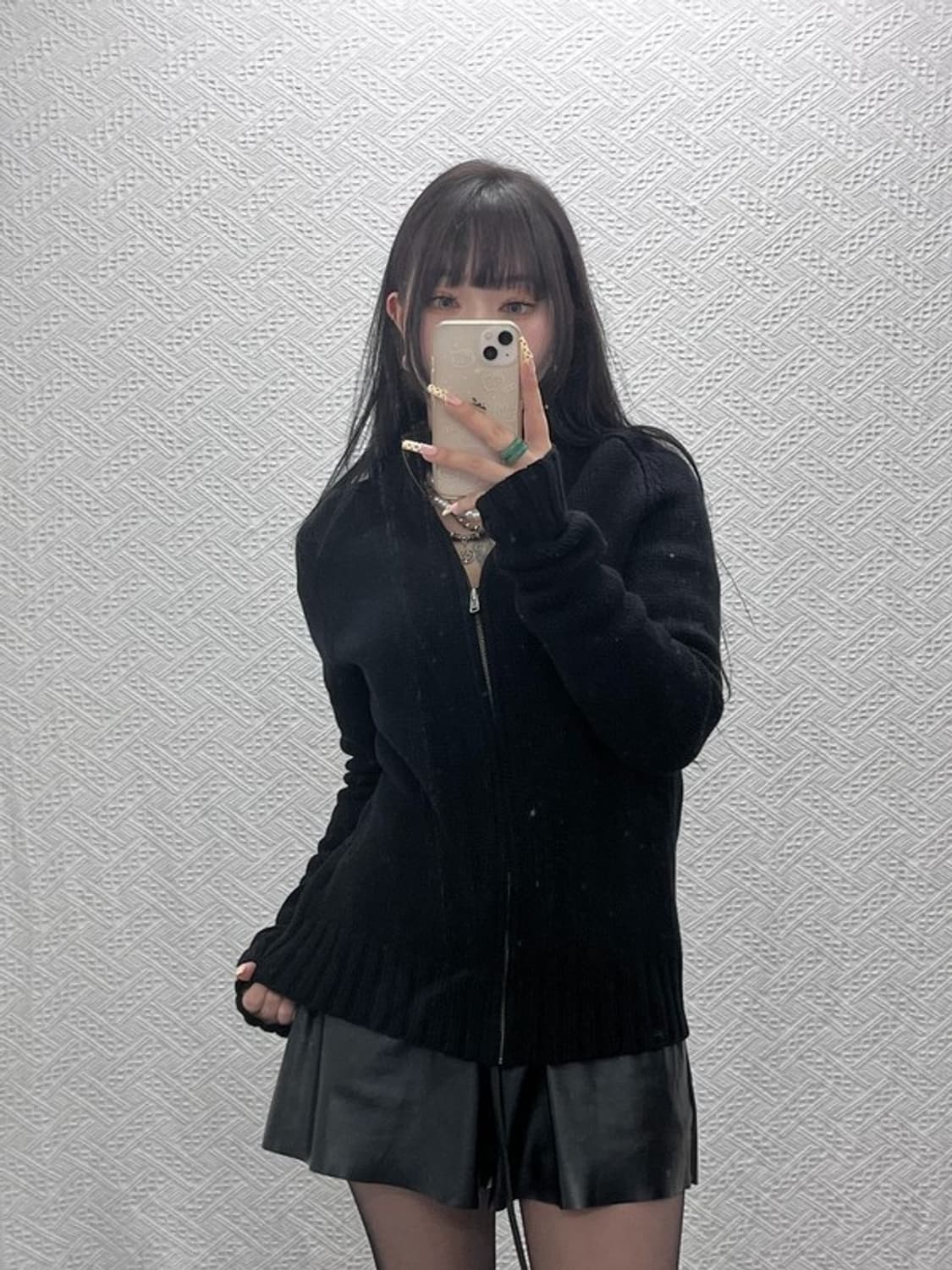 폴로 랄프로렌 빈티지 모던 시크 캐주얼 니트 집업 가디건 M C09615 상품이미지2