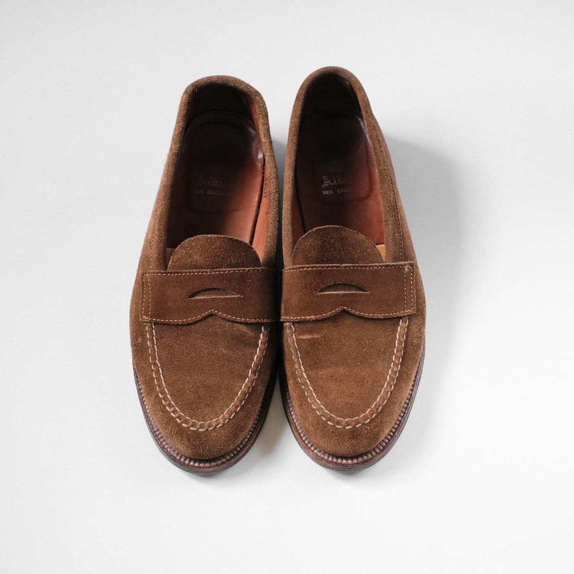 알든 6243 9D 언라인드 스웨이드 페니로퍼 상품이미지2