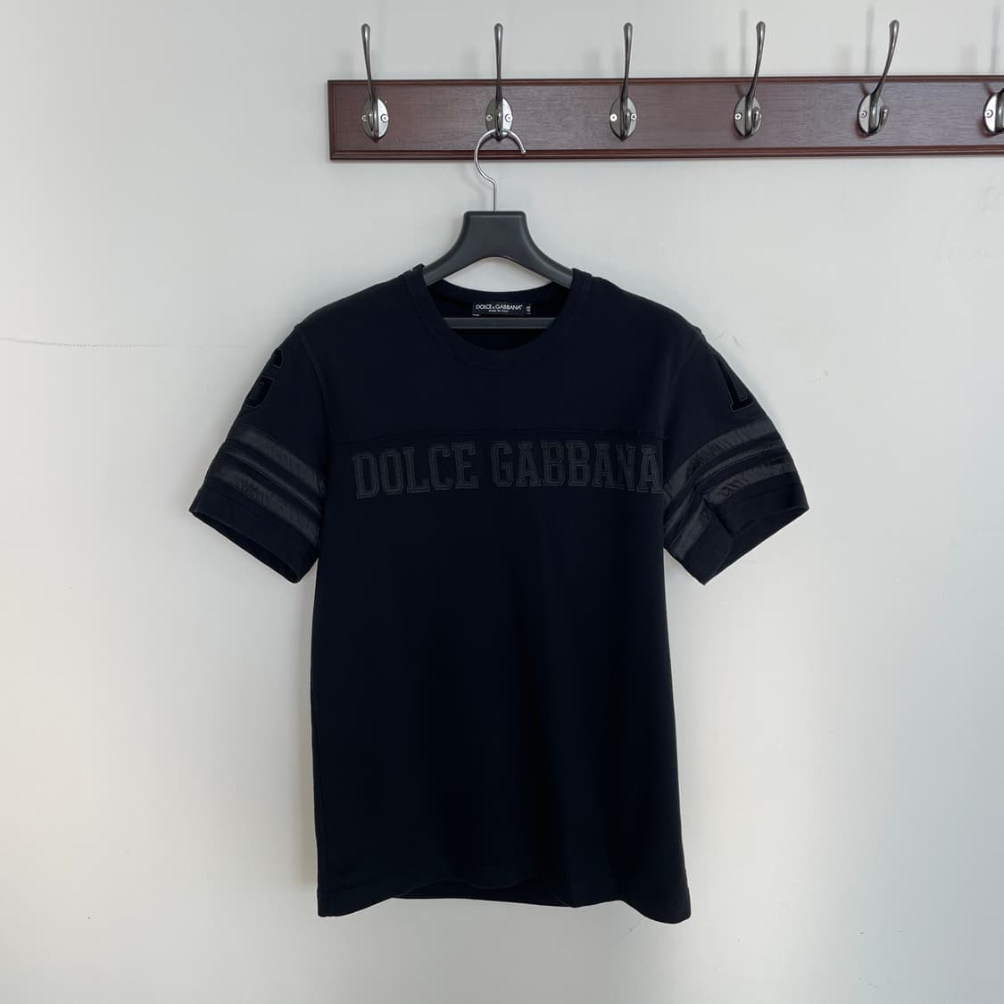 돌체앤가바나 공용M 로고 블랙 반팔 티셔츠 상품이미지1