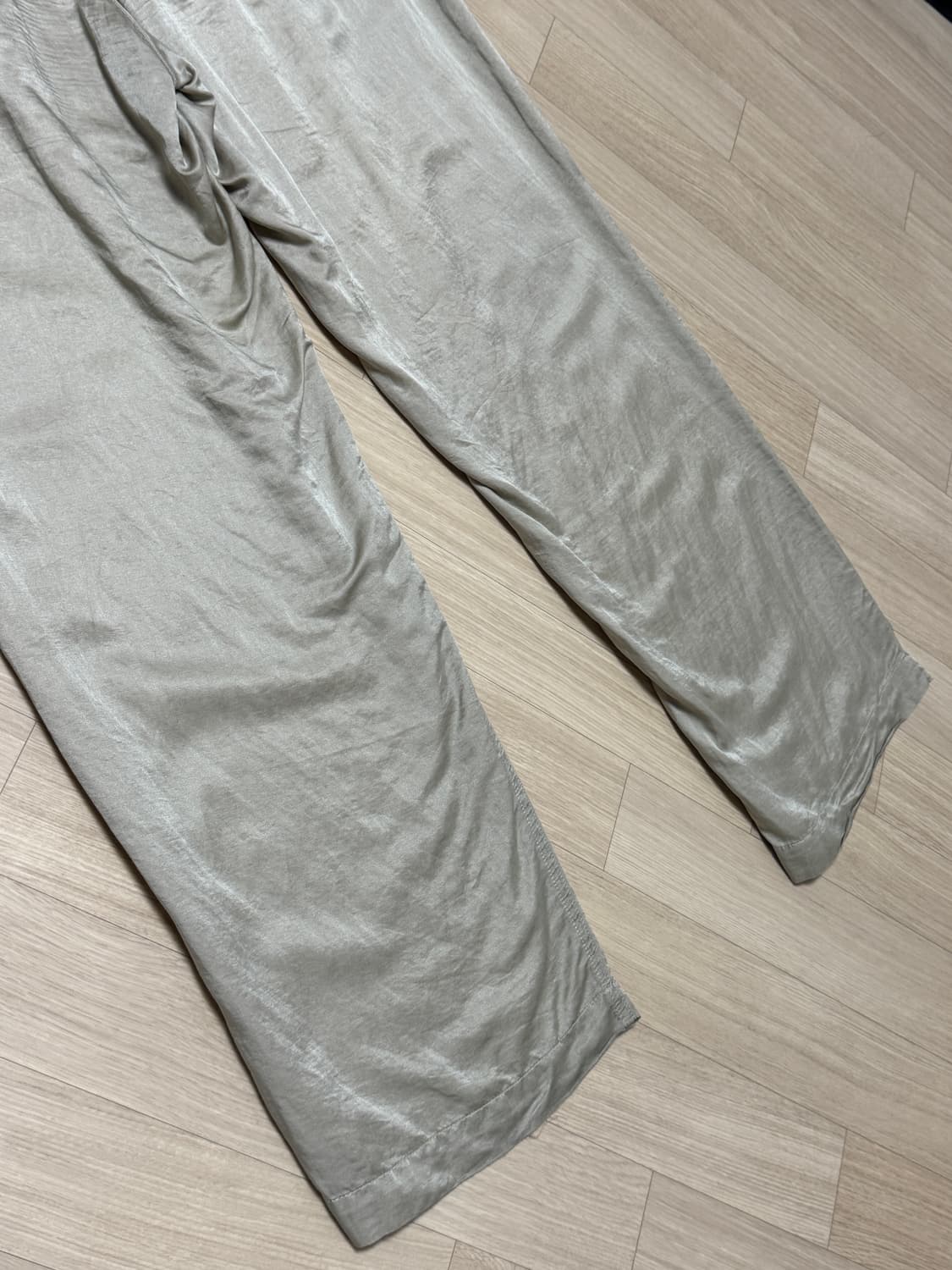 [46] 아워레가시 리듀스 트라우저 코튼 실크 상품이미지5