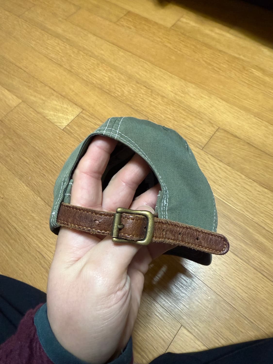 폴로스포츠 빈티지볼캡 카키 상품이미지3