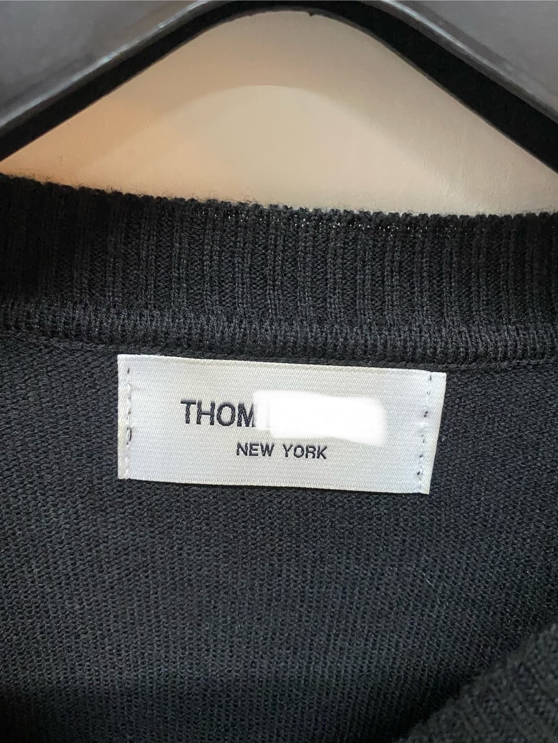 새상품 톰브라운 여성 블랙 니트 상품이미지4