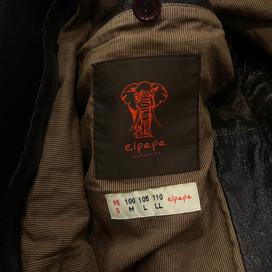 빈티지 양가죽 바이커 레더 블루종 자켓 상품이미지6