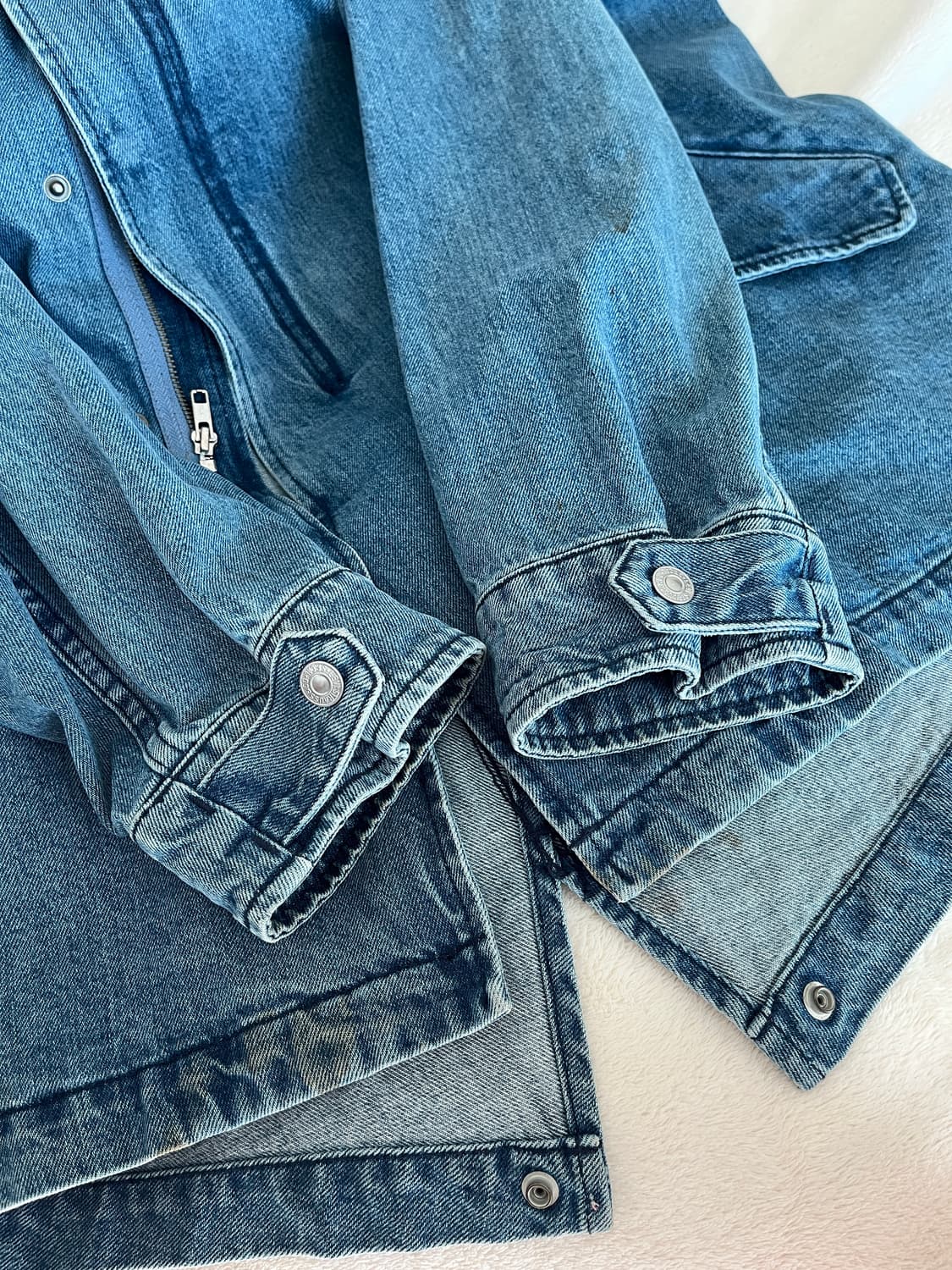 리바이스 데님 야상 후드 롱자켓 XL 상품이미지9