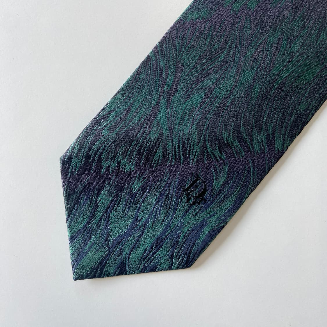 크리스찬 디올(Dior) 심플로고 명품 정품 넥타이 8.3cm 상품이미지7