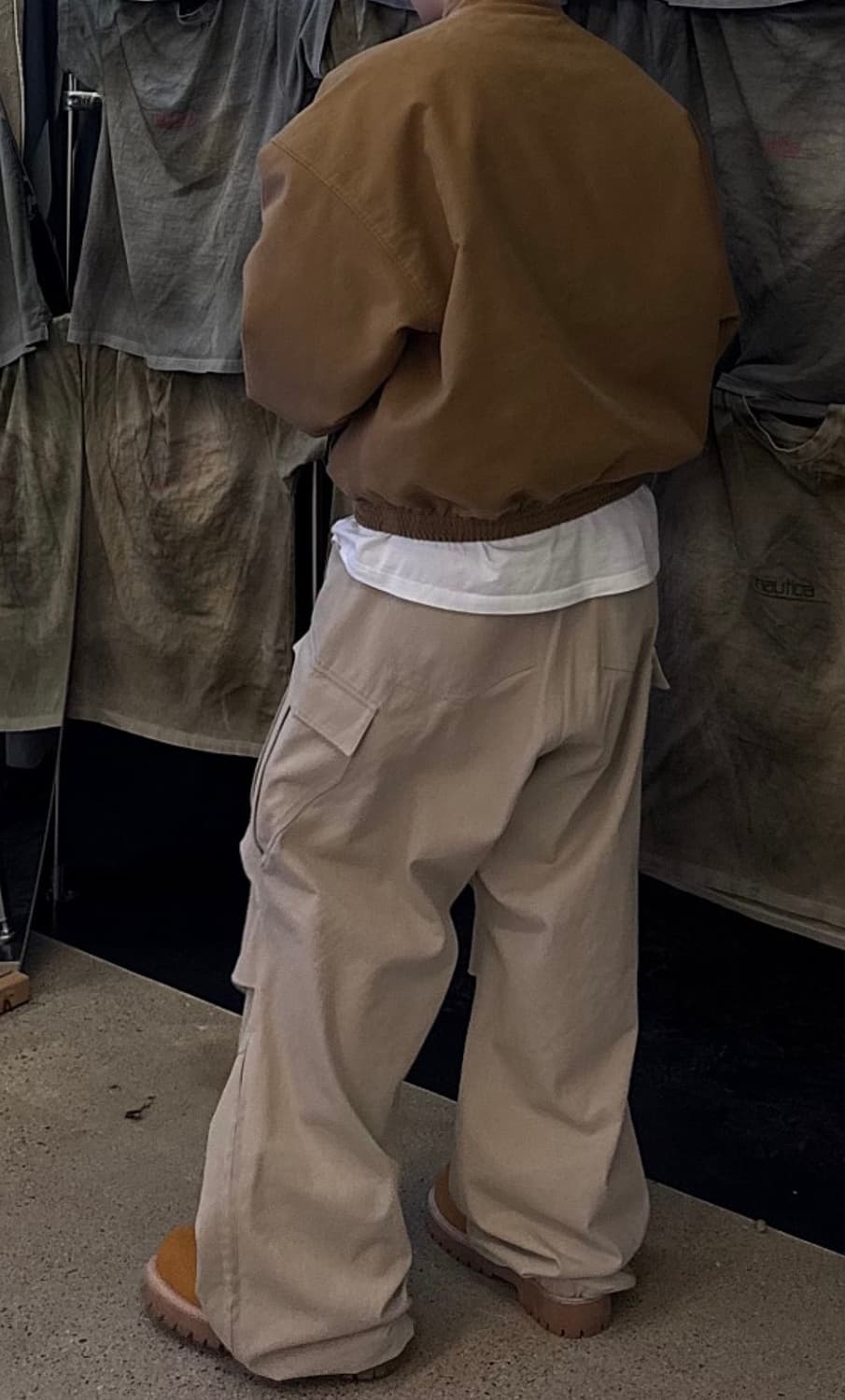 논노드 몰스틴 봄버 카멜 상품이미지6