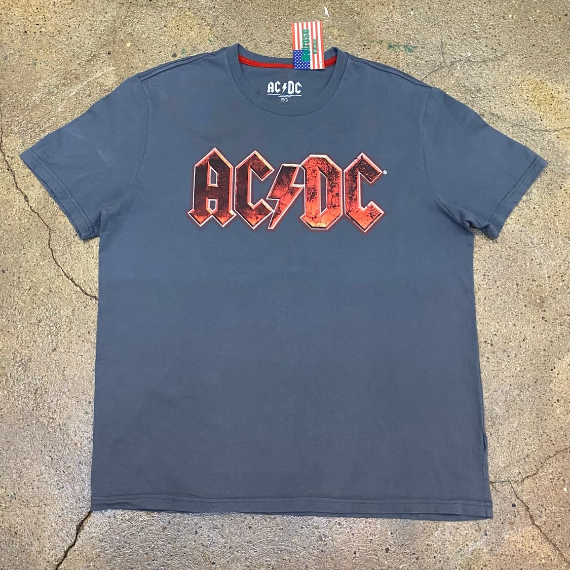 ACDC 프린팅 반팔티 상품이미지1