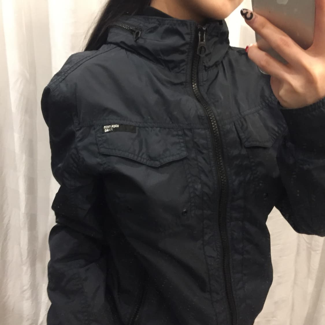 Buckaroo 버커루 고스펑크 고딕 히든 후드 봄버자켓 상품이미지2