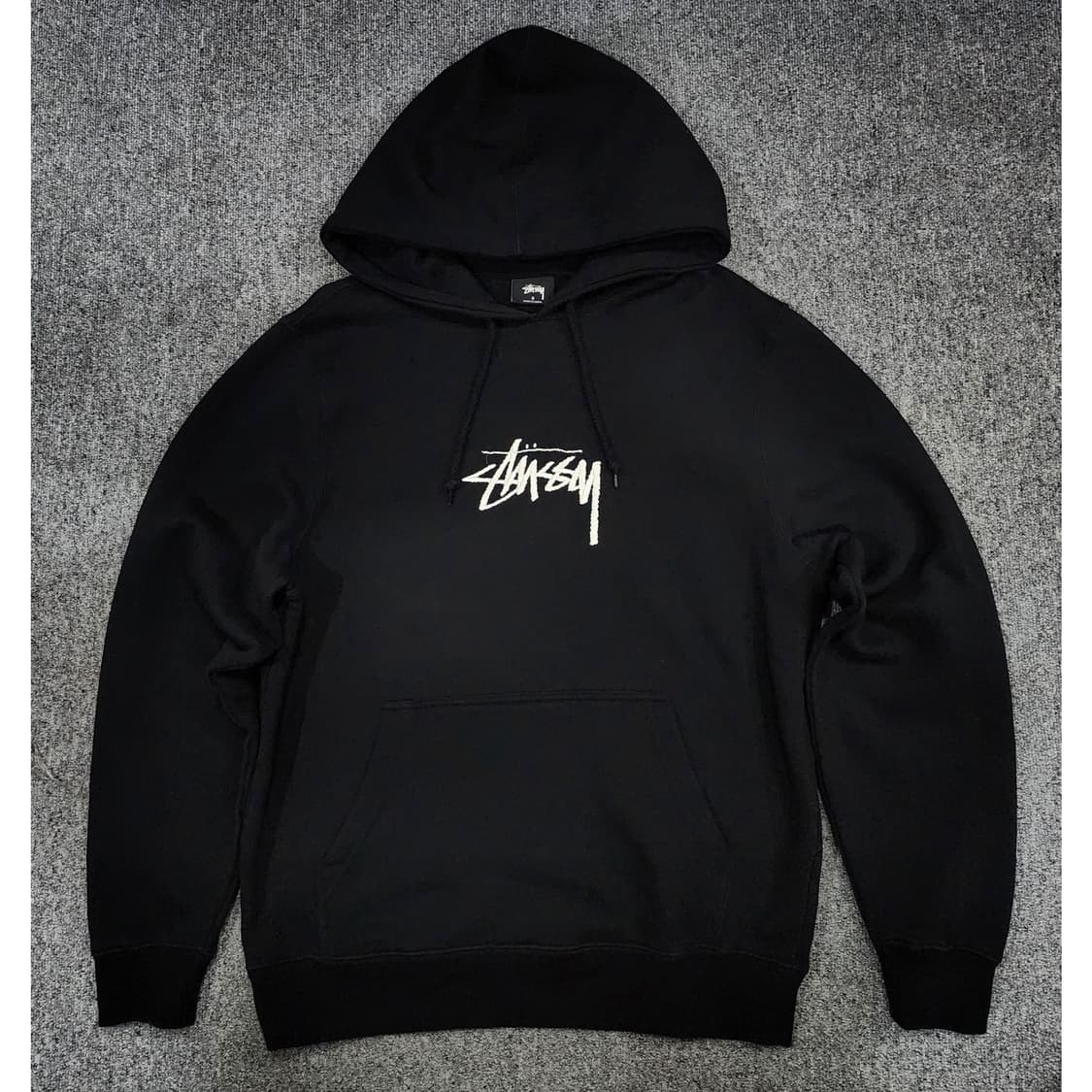 스투시 베이직 로고 후드티 S 상품이미지1