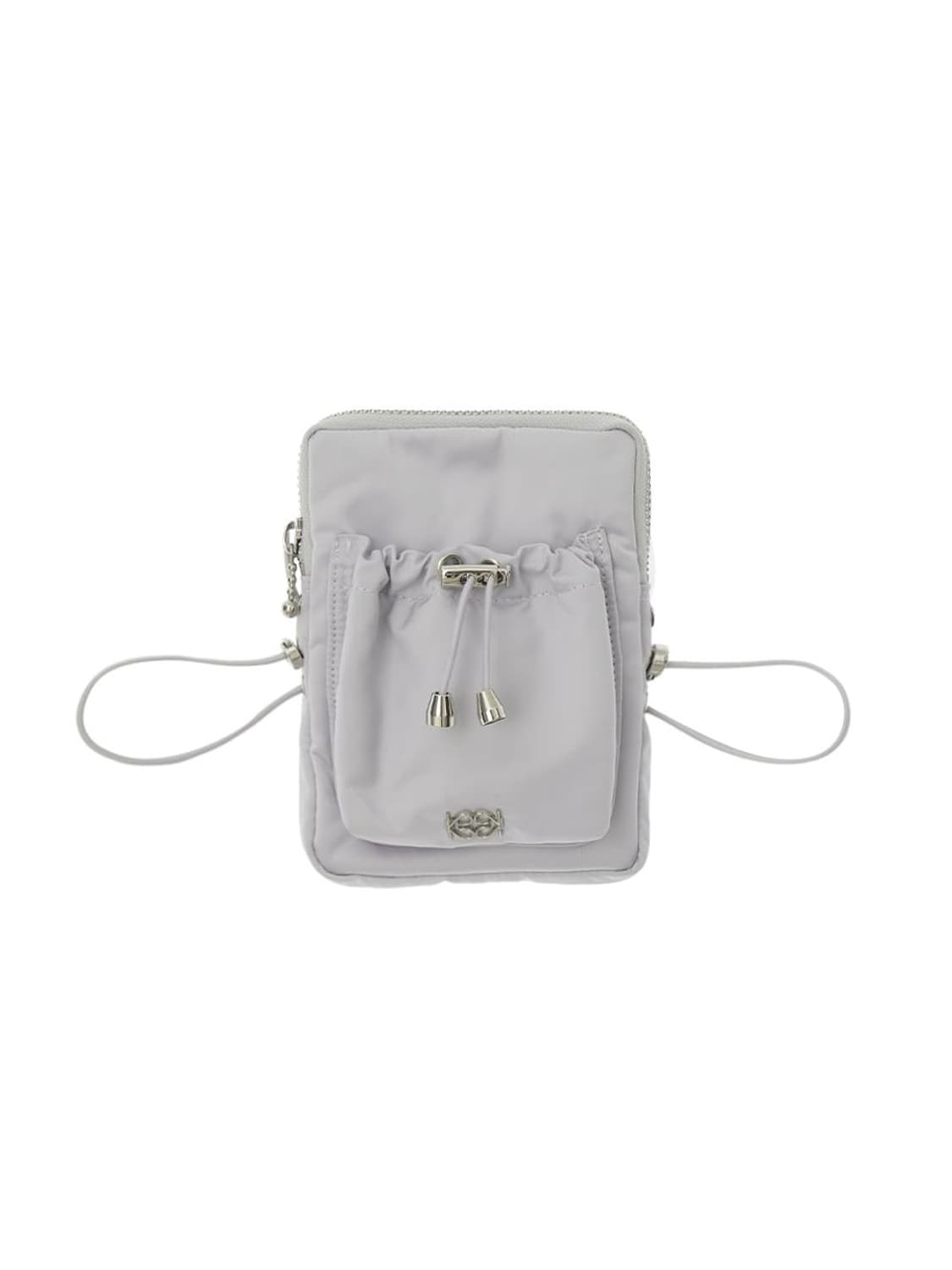 기준 스트링 미니백 실버 상품이미지1