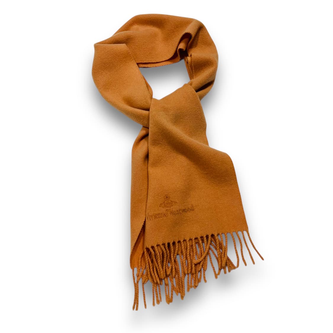 비비안 웨스트우드 ORB 빈티지 그란데 골드라벨 머플러 상품이미지4