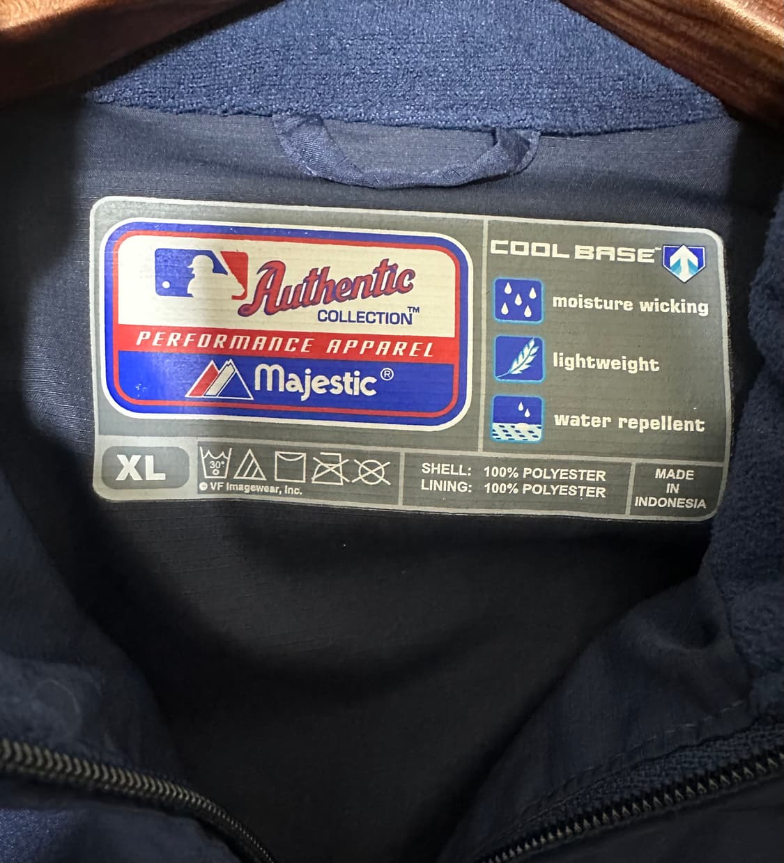 마제스틱 디트로이트 타이거즈 바람막이 분리형 웜업  XL 상품이미지5