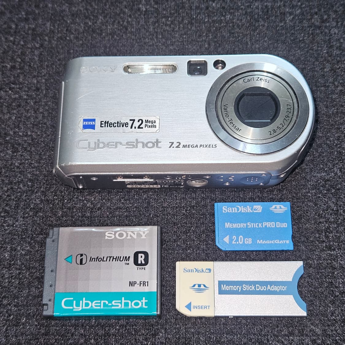 소니 사이버샷 DSC-P200 빈티지 디카 판매합니다 상품이미지7