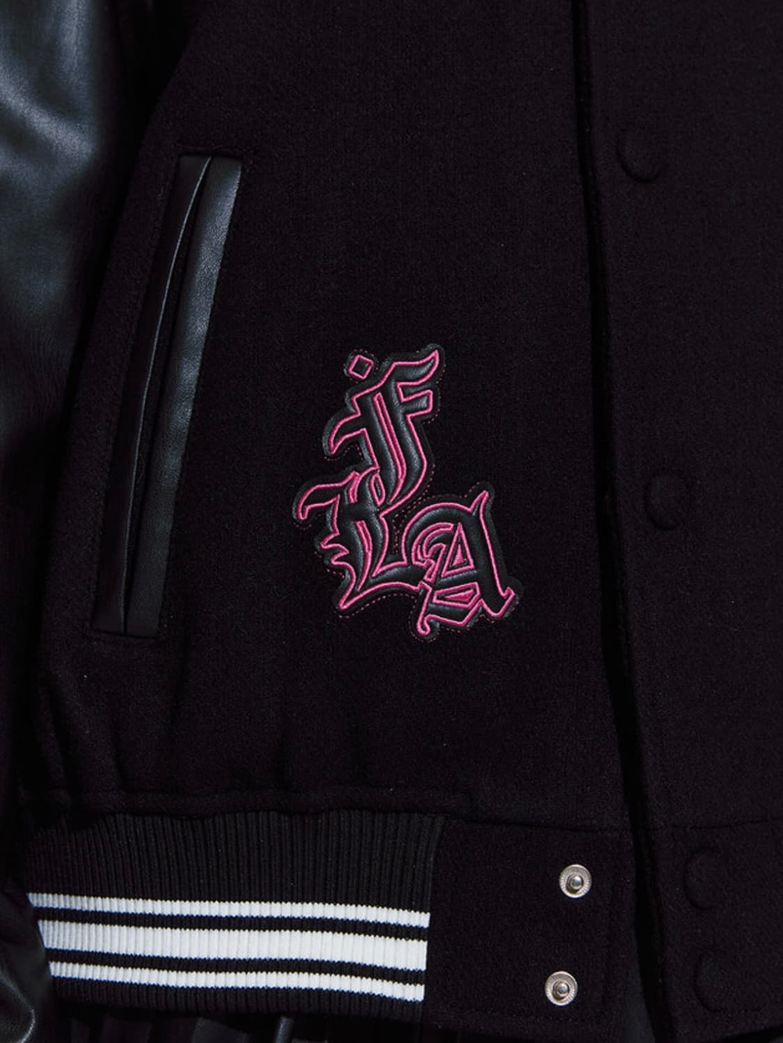 아트 아카이브 하우스 바시티 자켓 블랙 상품이미지3